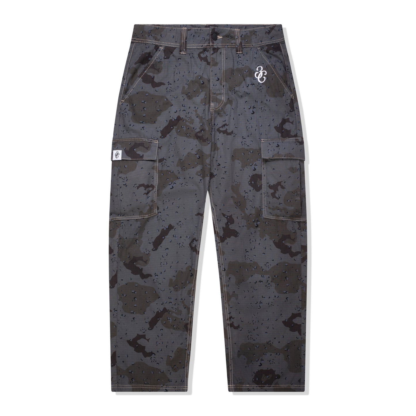 Military Cargo Pants Ink Camo