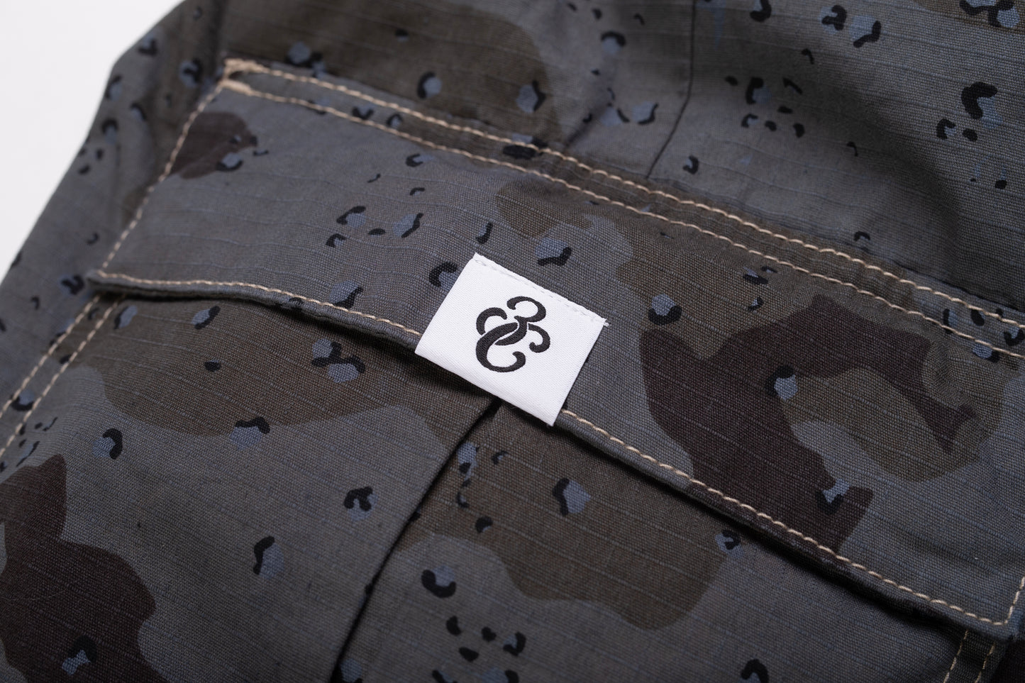 Military Cargo Pants Ink Camo