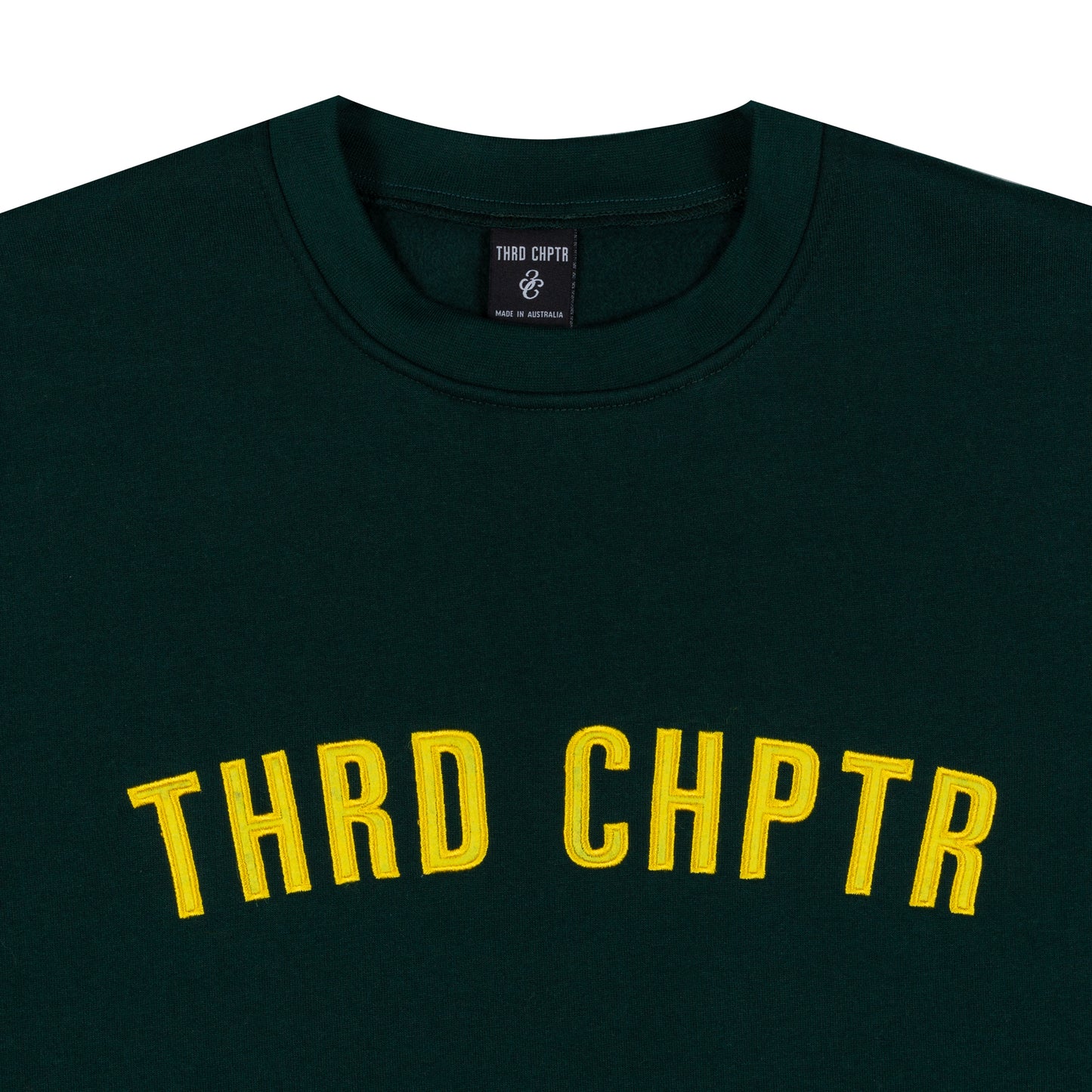 AUS Crew-Neck Forest Green