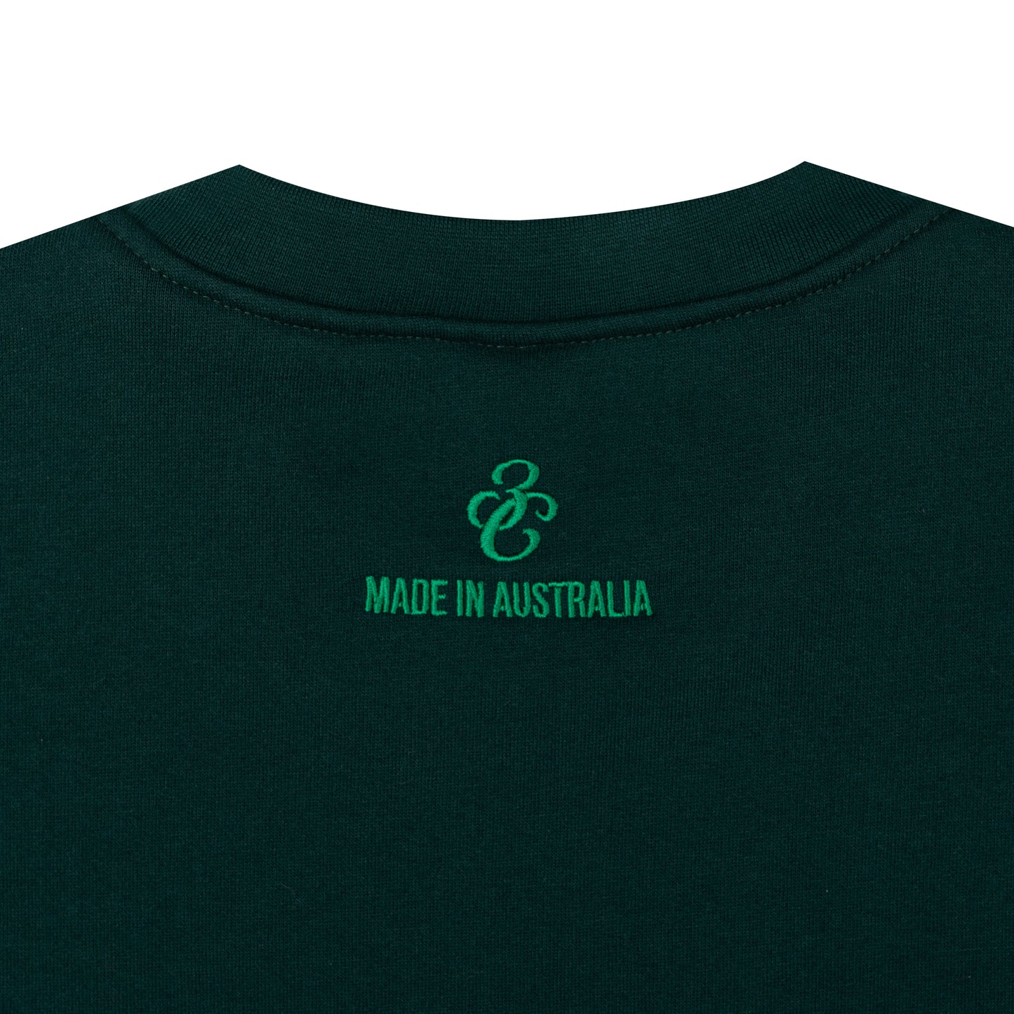 AUS Crew-Neck Forest Green