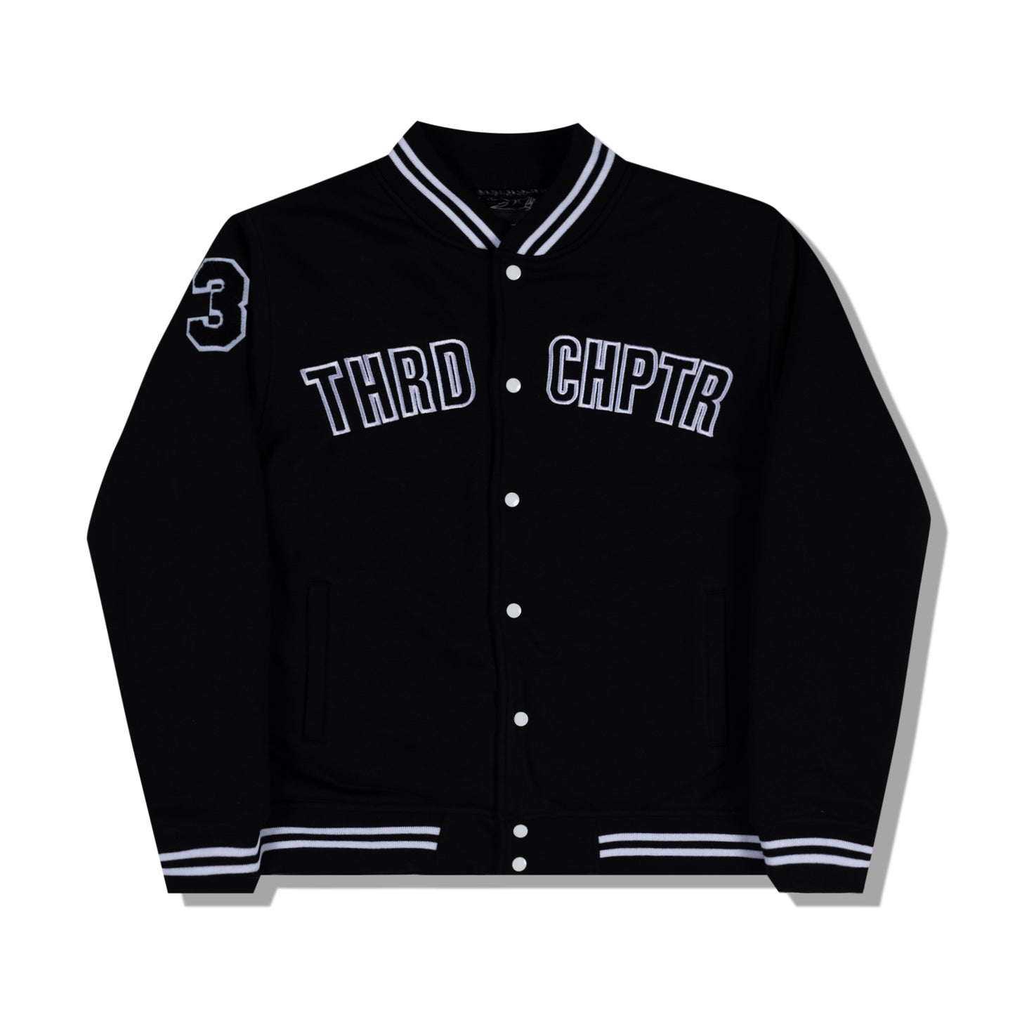 3C Varsity Jacket Black