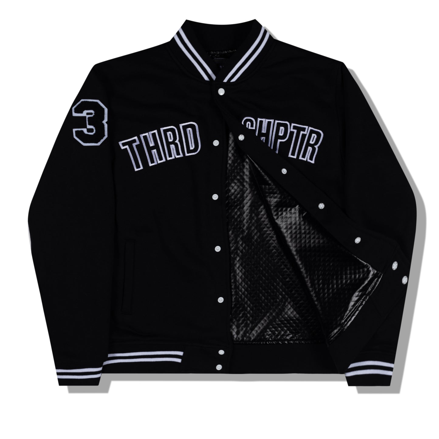 3C Varsity Jacket Black