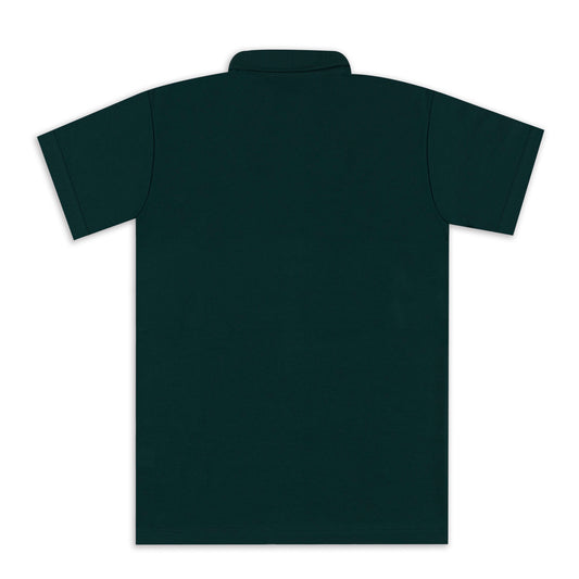 3C Short Sleeve Polo Green/Grey