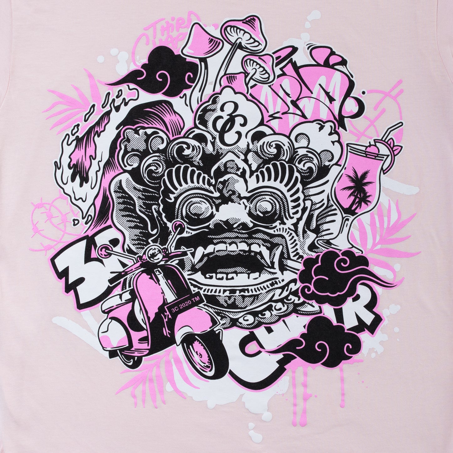 Isle Of Gods T-Shirt Pink