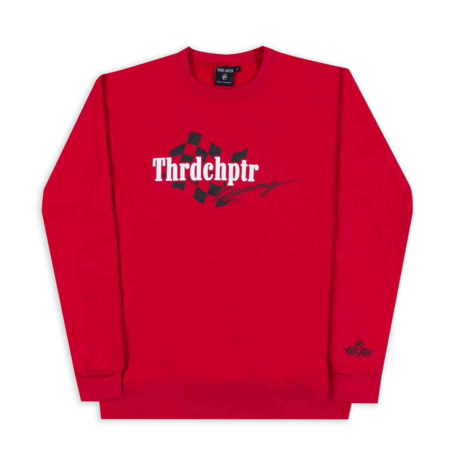 Racing Crewneck Red