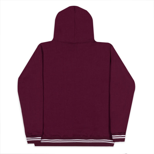 Curveball Hood Maroon