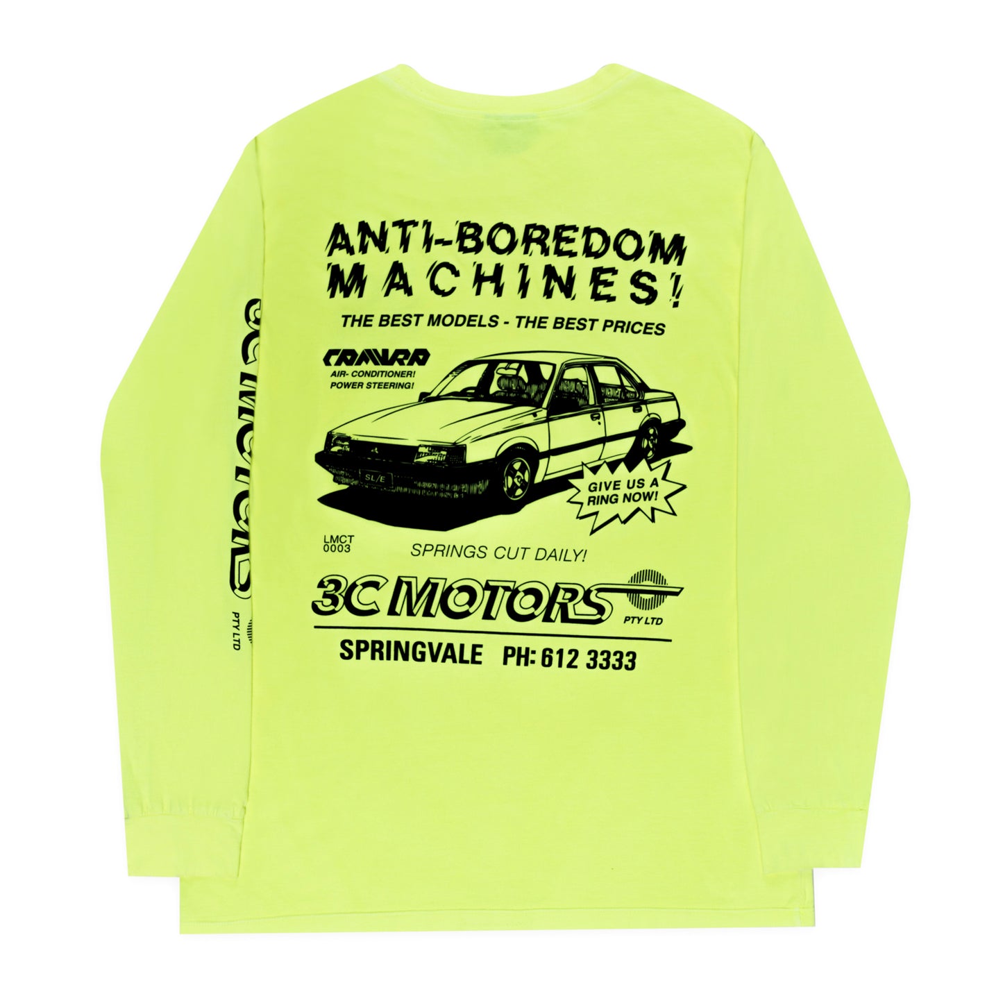 Motorsport Long Sleeve Yellow