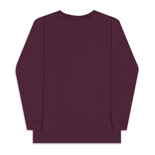 Melbourne’s better Longy Sleeve T-Shirt Maroon
