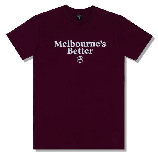 Melbourne's Better Classic T-Shirt Maroon
